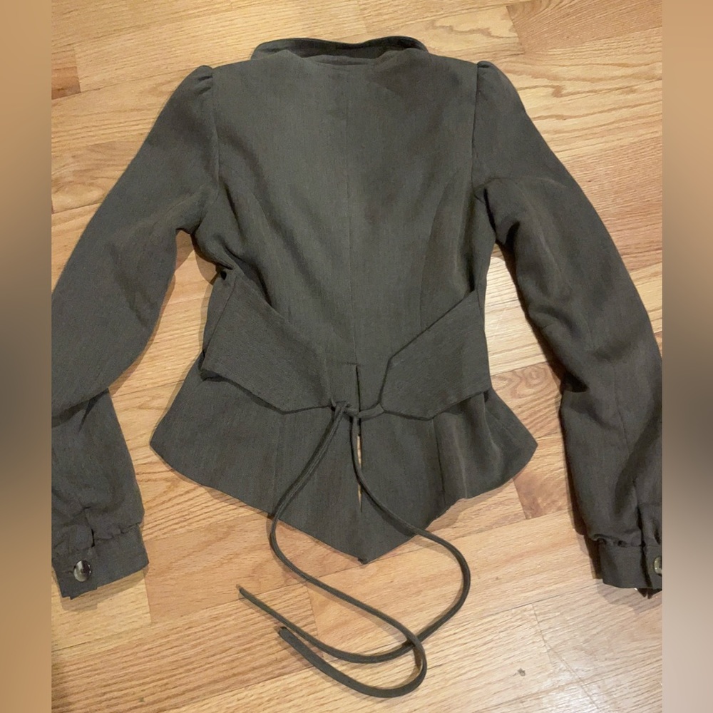 Vintage Michele Mason Corset Ruched jacket - Picture 3 of 13